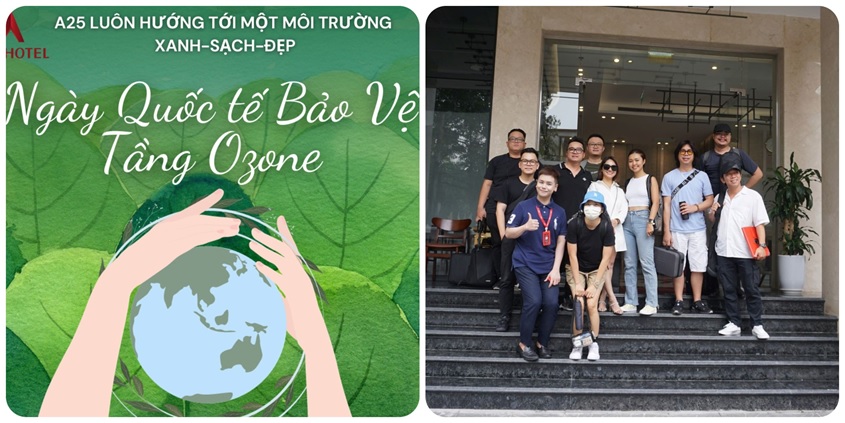 Cùng A25 Hotel chào mừng ngày quốc tế ủng hộ tầng Ozone