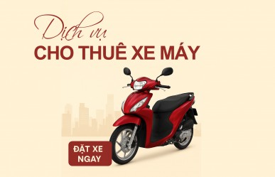 Dịch vụ cho thuê xe máy tại A25 Hotel
