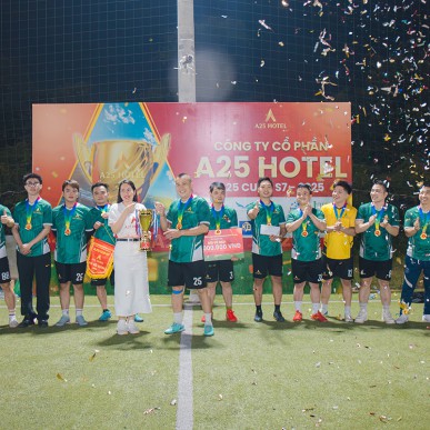 Cúp Vàng gọi tên Nhà vô địch A25 CUP S7 – 2025 khu vực Hà Nội