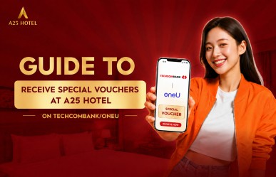 A25 Hotel Partners With Techcombank – Enjoy Up To 30% Off And Get An Extra Free Night Stay