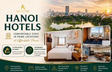 Hanoi Hotels – Comfortable Stays in Prime Locations at Affordable Prices