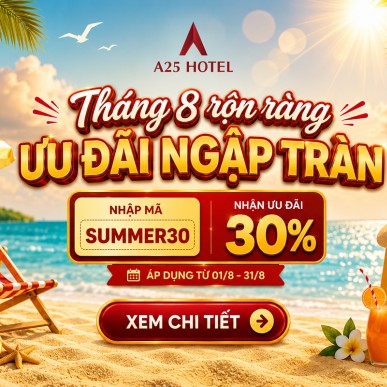 Chương trình ‘Tháng 8 Rộn Ràng – Ưu Đãi Ngập Tràn”