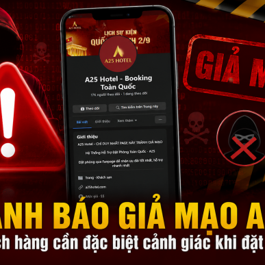 A25 IMPERSONATION ALERT: Customers Are Urged to Exercise Extra Caution When Booking