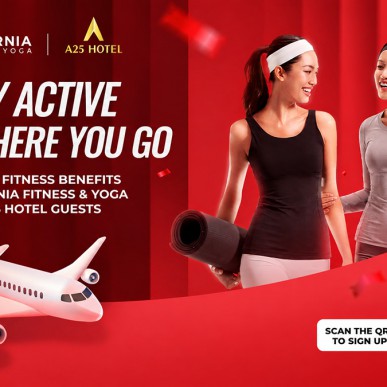 A25 Hotel X California Fitness & Yoga – Exclusive 30-day fitness experience for A25 Hotel guests
