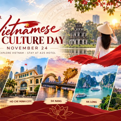 Vietnamese Culture Day November 24 – Discover Vietnam with A25 Hotel
