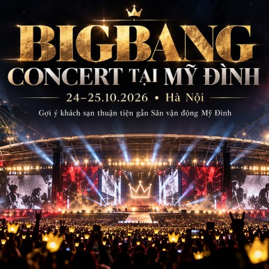 BIGBANG 2026 tại Mỹ Đình: Sẵn sàng cho cuộc hẹn 20 năm cùng huyền thoại K-POP