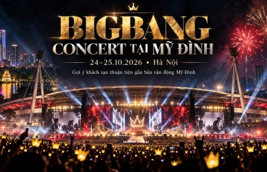 BIGBANG 2026 tại Mỹ Đình: Sẵn sàng cho cuộc hẹn 20 năm cùng huyền thoại K-POP