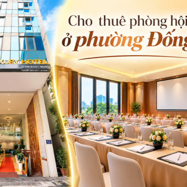 Cho thuê phòng hội thảo ở phường Đống Đa – Không gian chuyên nghiệp tại A25 Hotel