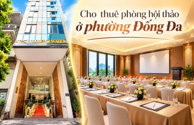 Cho thuê phòng hội thảo ở phường Đống Đa – Không gian chuyên nghiệp tại A25 Hotel